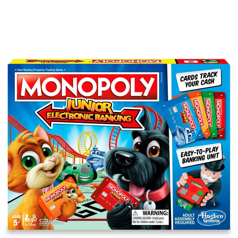 MONOPOLY - Monopoly Junior Banco Electrónico