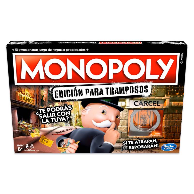 HASBRO GAMES - Monopoly Edición para Tramposos