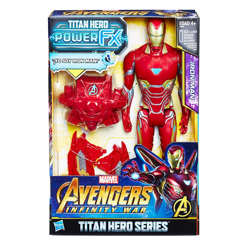 PRINCESS - Power Pack + Figura Iron Man 30 cm