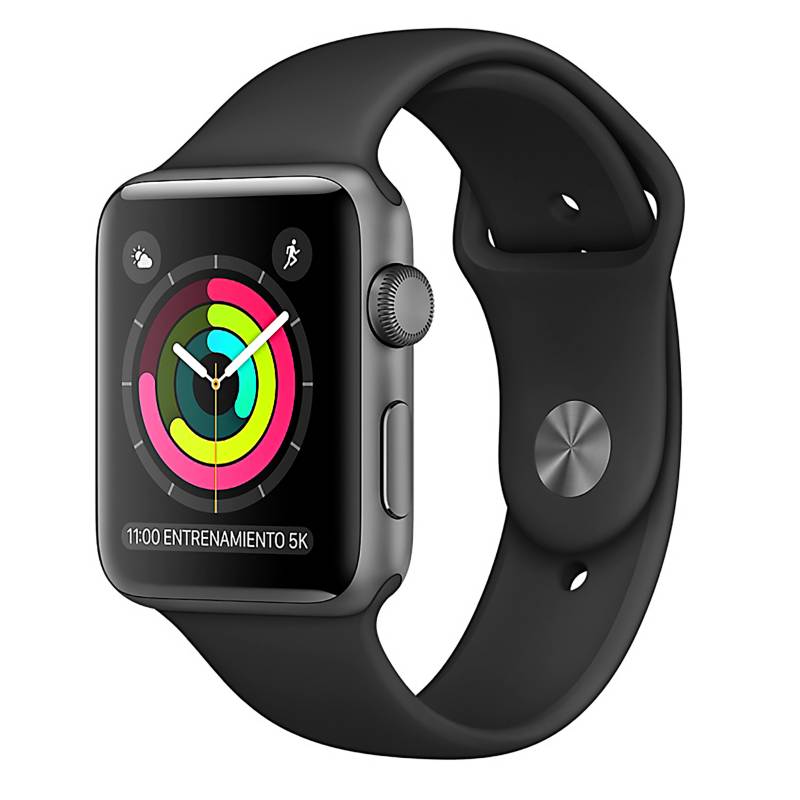 APPLE - Apple Watch S3 42mm Negro
