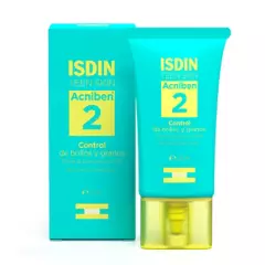 ISDIN - ISDIN Acniben Control de brillos y granos 40ML -  Gel crema facial para piel grasa con tendencia acneica