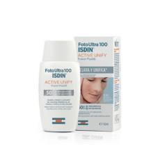 ISDIN - ISDIN FotoUltra ACTIVE UNIFY SPF50+ 50ML - Bloqueador solar facial para manchas sin color