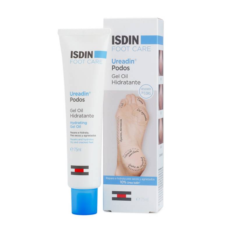 ISDIN - ISDIN Ureadin Podos Gel Oil Hidratante 75ML - Gel oil hidratante para pies secos y agrietados