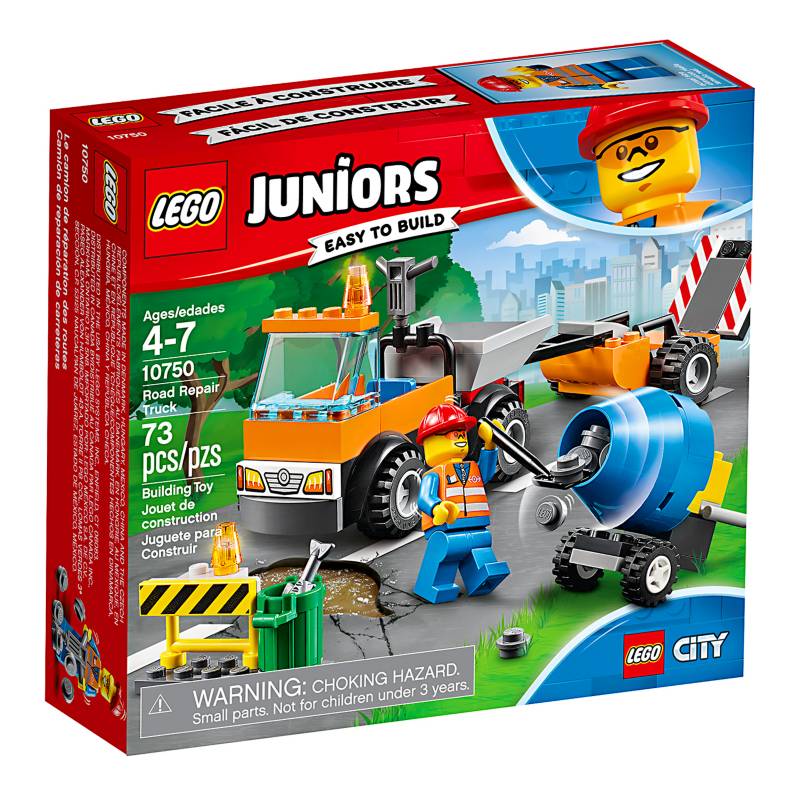 LEGO - Set Juniors: Camión de Obras en Carretera