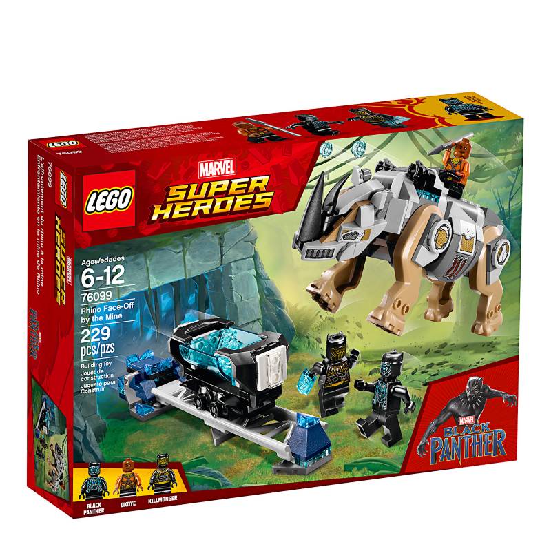 LEGO - Set Marvel Super Heroes: Duelo Contra Rhino Junto a la Mina