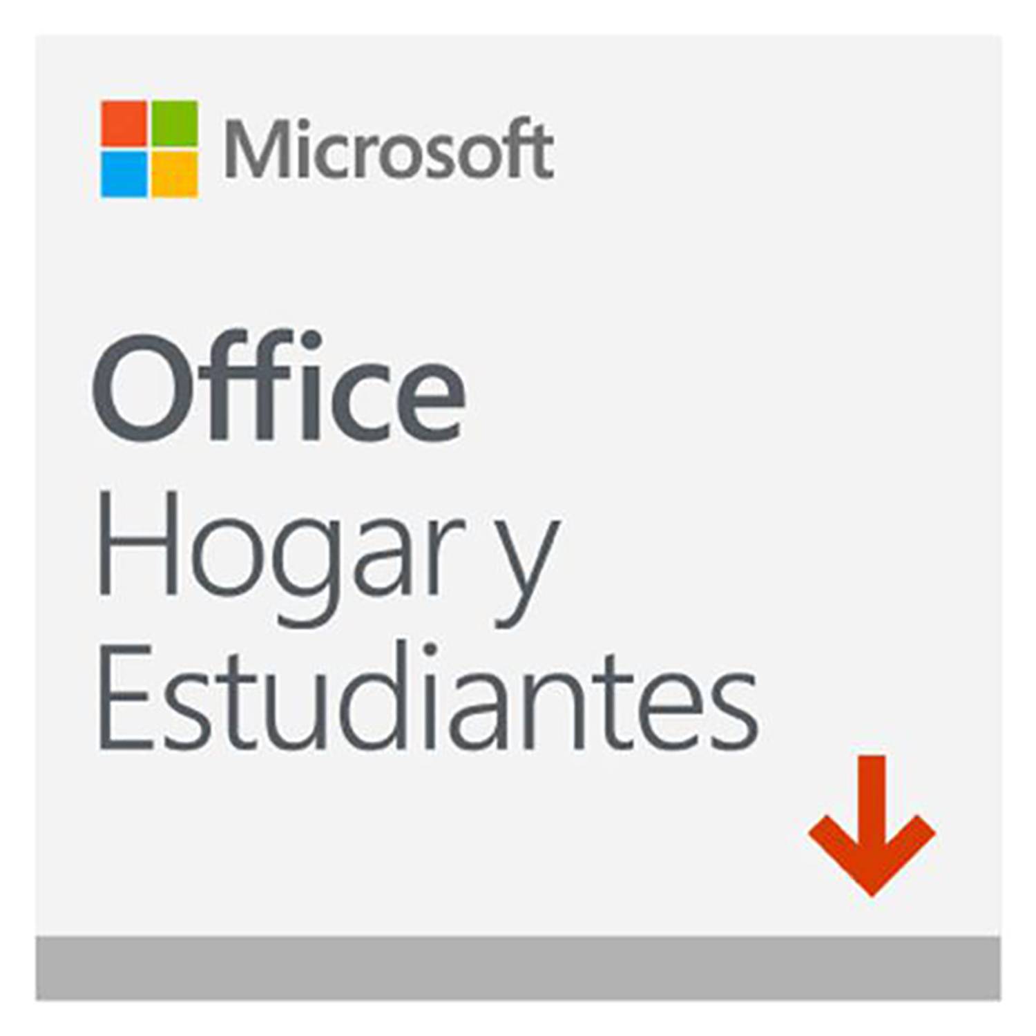 Office Hogar y Estudiantes Windows 1PC MICROSOFT 
