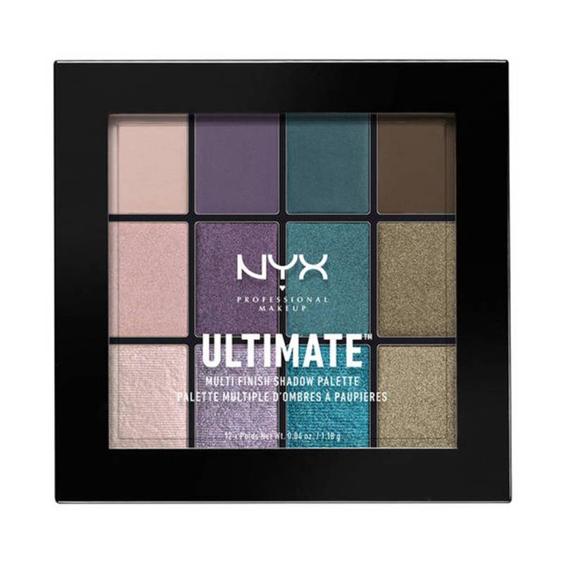NYX PROFESSIONAL MAKEUP - Paleta de Sombras Ultimate Multi Finish 