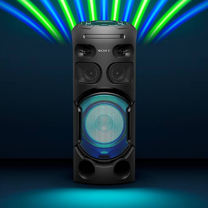 SONY - Equipo de Sonido HDMI/Bluetooth/Karaoke MHC-V41D