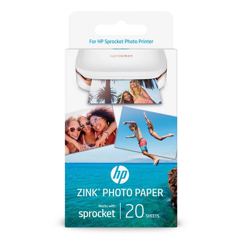 DELL - HP ZINK® Sticky-Backed Photo Paper ¿ 20 hojas