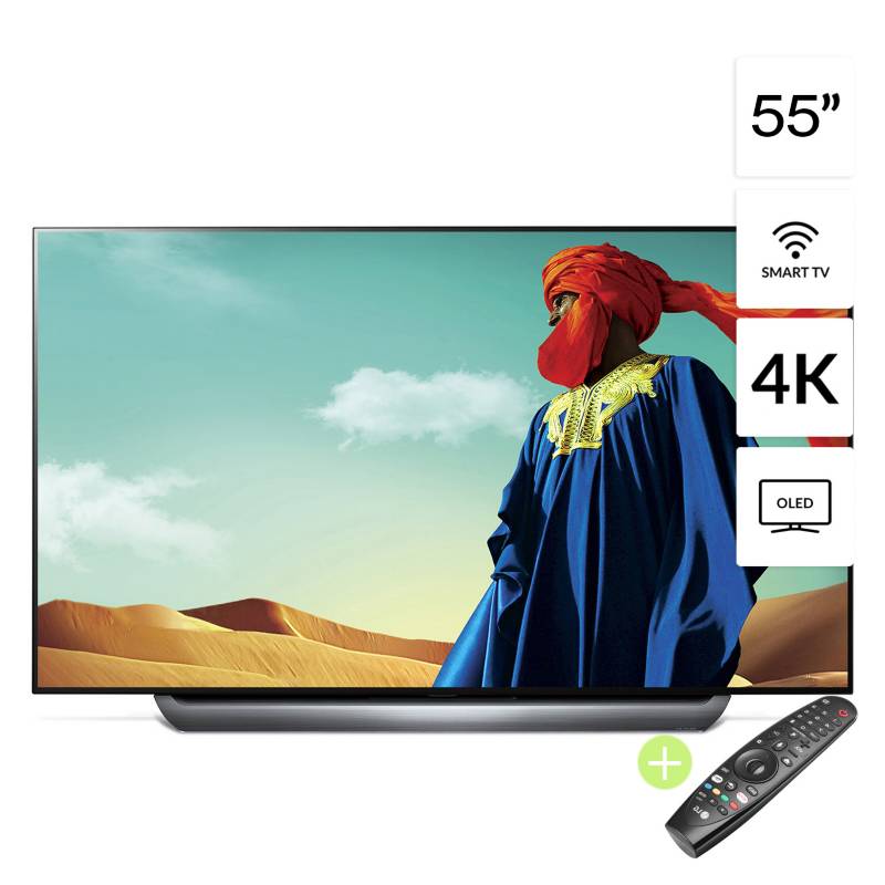 LG - Televisor OLED 55" 4K UHD SMART TV OLED55C8PSA