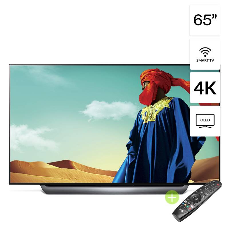 LG - Televisor OLED 65" 4K UHD SMART TV OLED65C8PSA