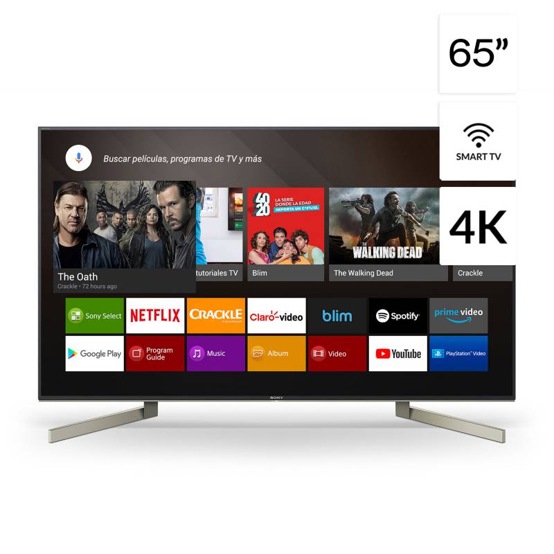 SONY - Televisor 65" 4K UHD SMART TV XBR-65X905F LA8