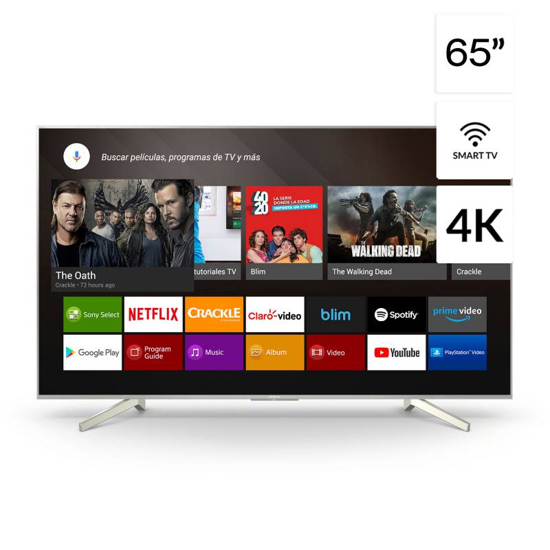 SONY - Televisor 65" 4K UHD SMART TV XBR65X856F/SLA8