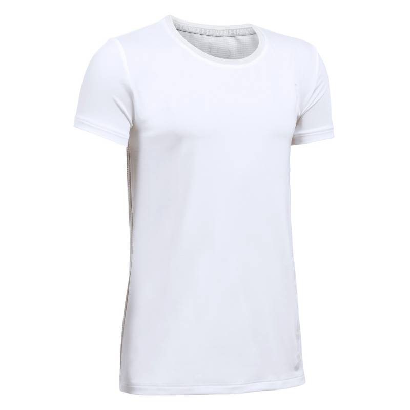 UNDER ARMOUR - Camiseta Manga Corta HeatGear Armour Blanco