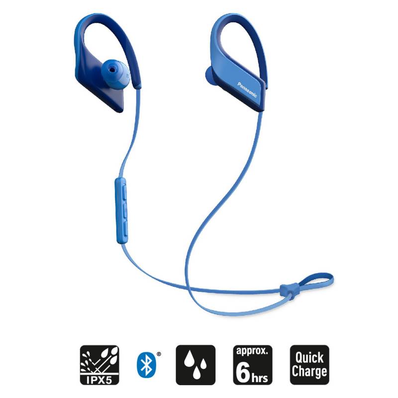 PANASONIC - Audífonos Bluetooth Deportivos BTS35 Azul