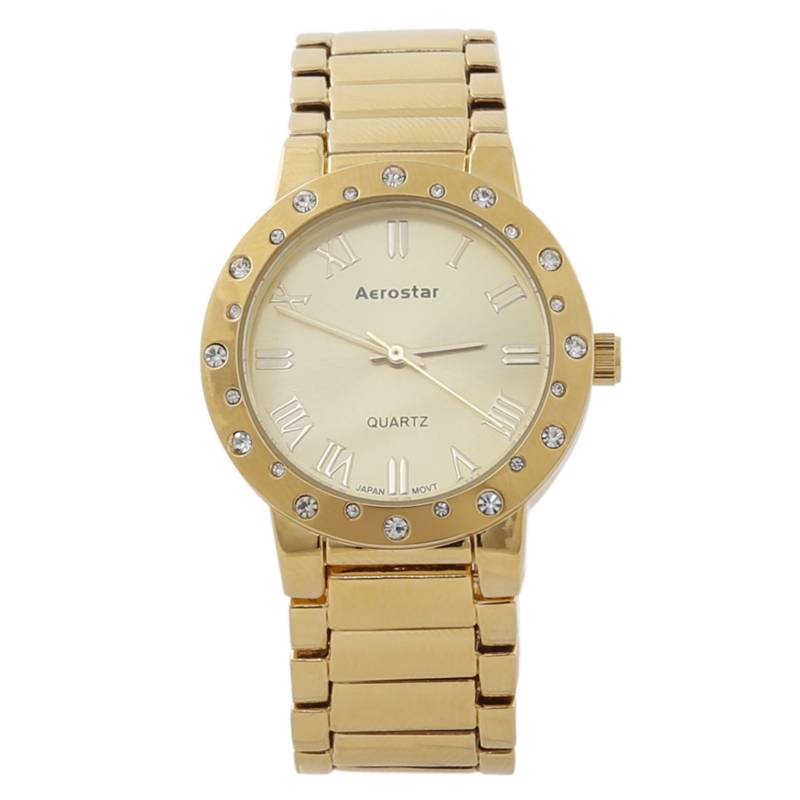 AEROSTAR - Reloj Mujer Análogo De Acero 5794