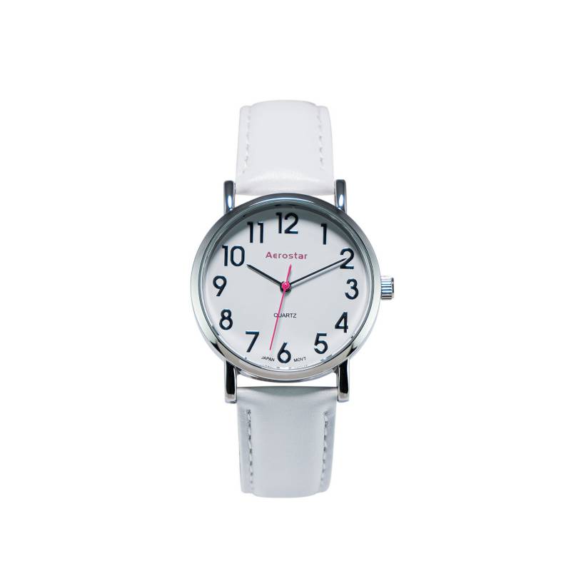 AEROSTAR - Reloj Dama6612001 Blanco