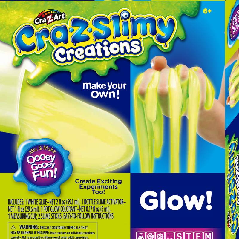 CRA Z ART - Set de Slime Mediano Glow