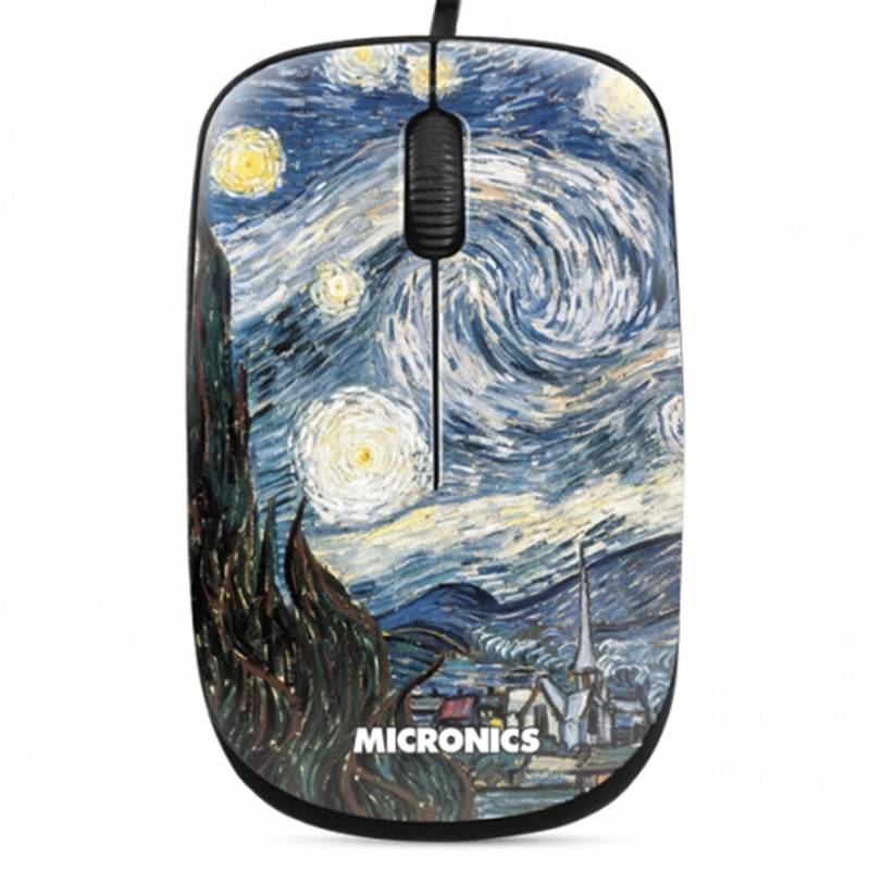 MICRONICS - Mouse USB M631 Van Gogh