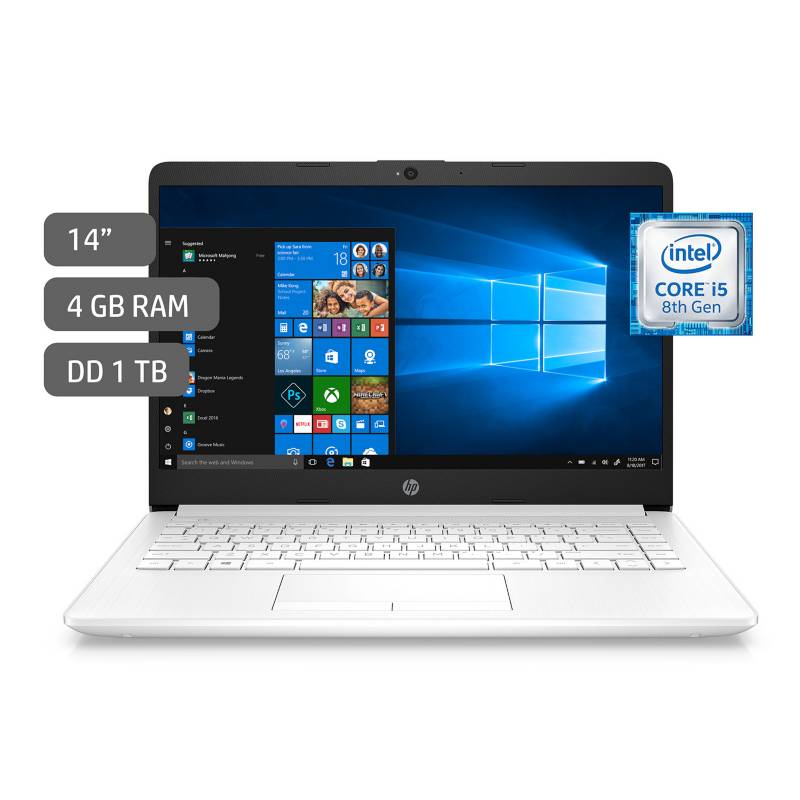 HP - Laptop Core i5 8va Gen 1TB 4GB+16GB Optane Memory