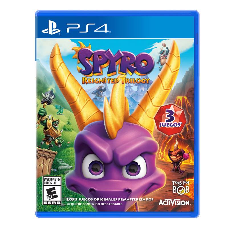 3RAS PARTES - Spyro Reignited Trilogy PS4