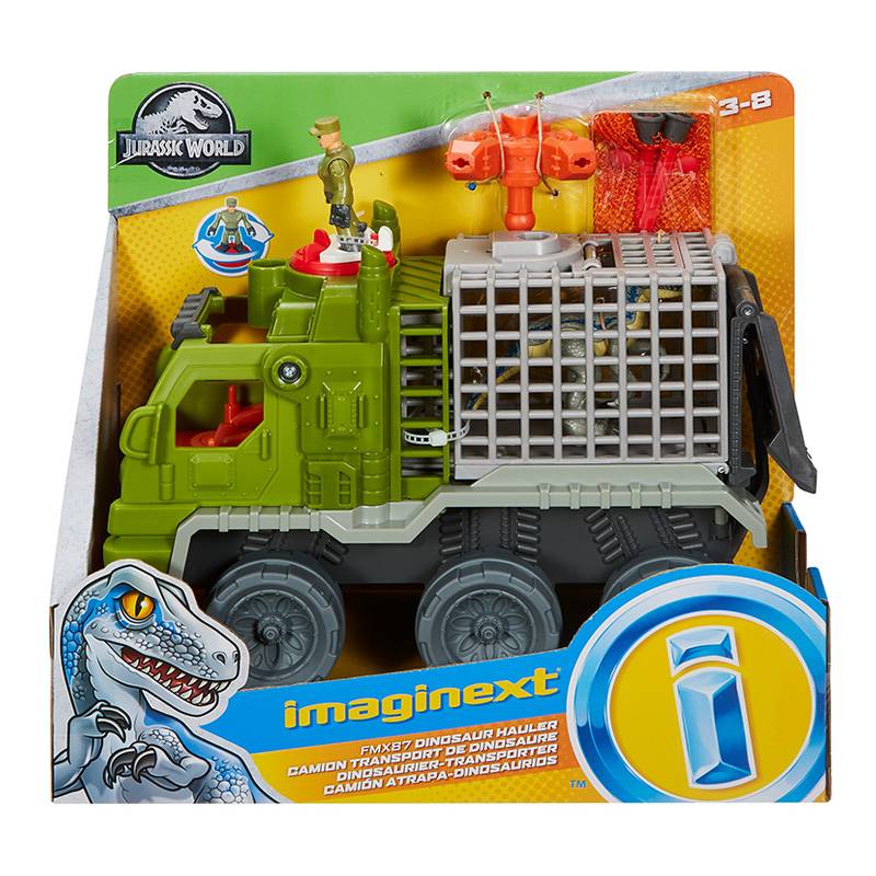 IMAGINEXT - Carro Imaginext Jurassic World Transportador de Dinosaurios