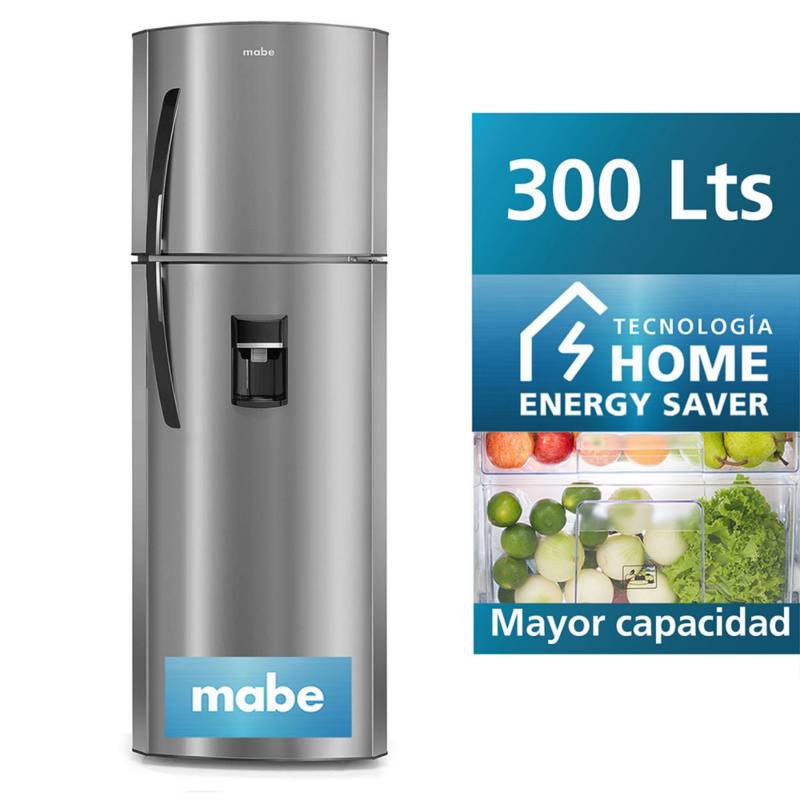 MABE - Refrigeradora Mabe No Frost 300L	INOX