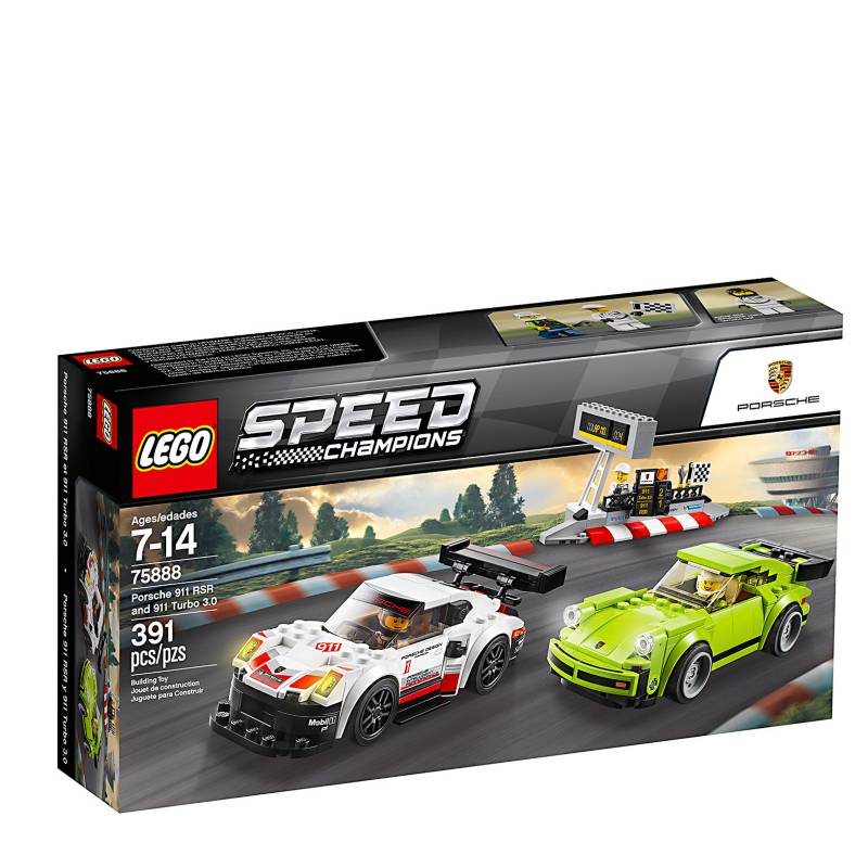 LEGO - Set Speed Champions: Porsche 911 y Turbo 3.0