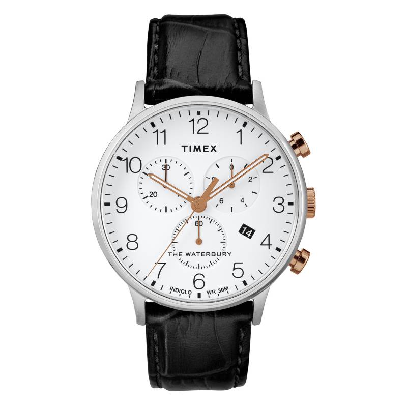 TIMEX - Reloj Hombre de Cuero