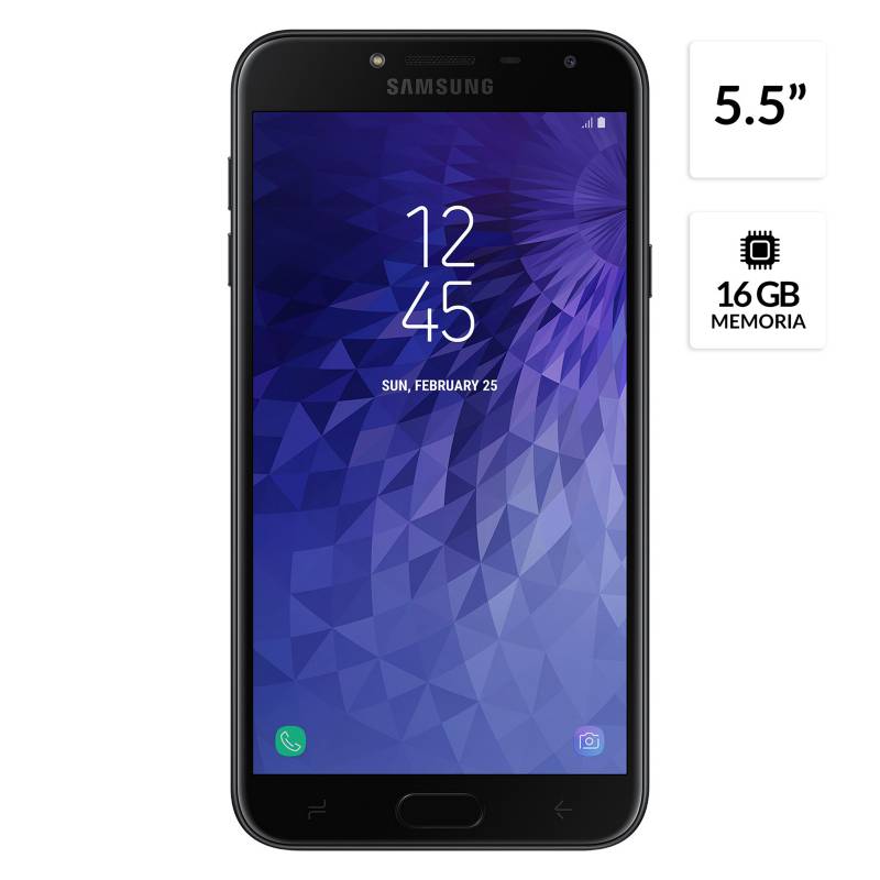 SAMSUNG - Galaxy J4 Black 5.5P SS 16GB 2GB 