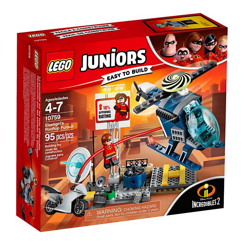 LEGO - Set Juniors: Persecución por los tejados de Elastigirl