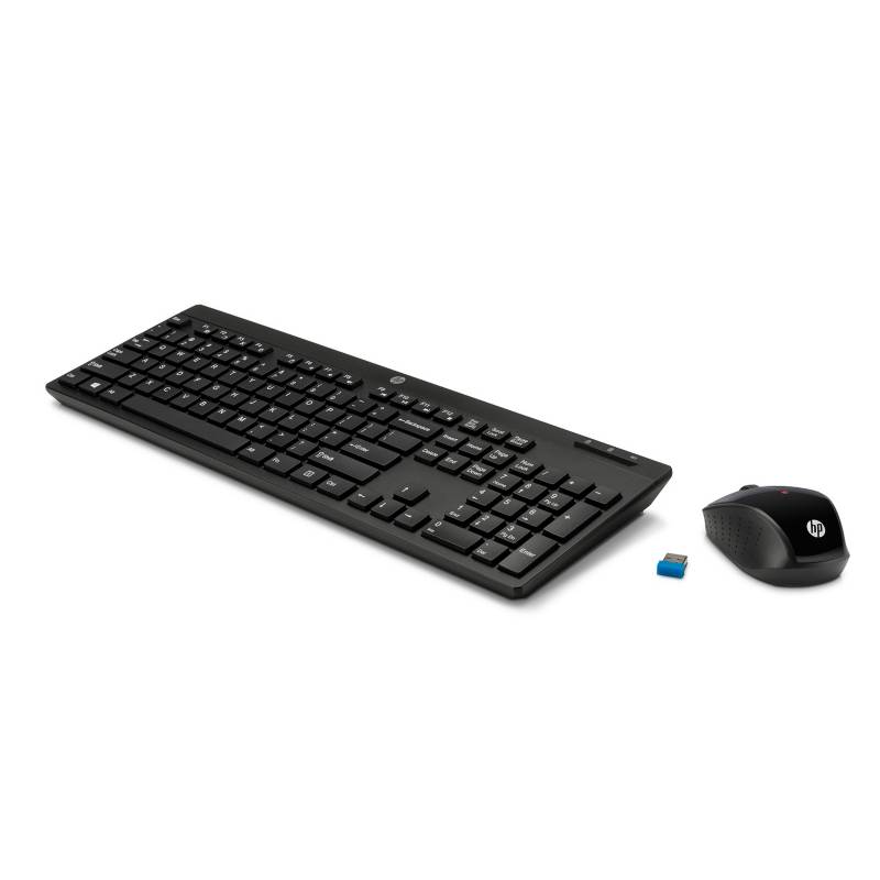 HP - Kit Inalámbrico: Mouse  + Teclado Negro 