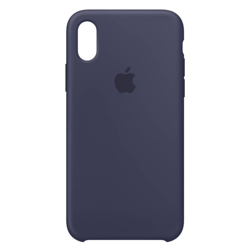 APPLE - Iphone X Silicone Case Midnight Blu
