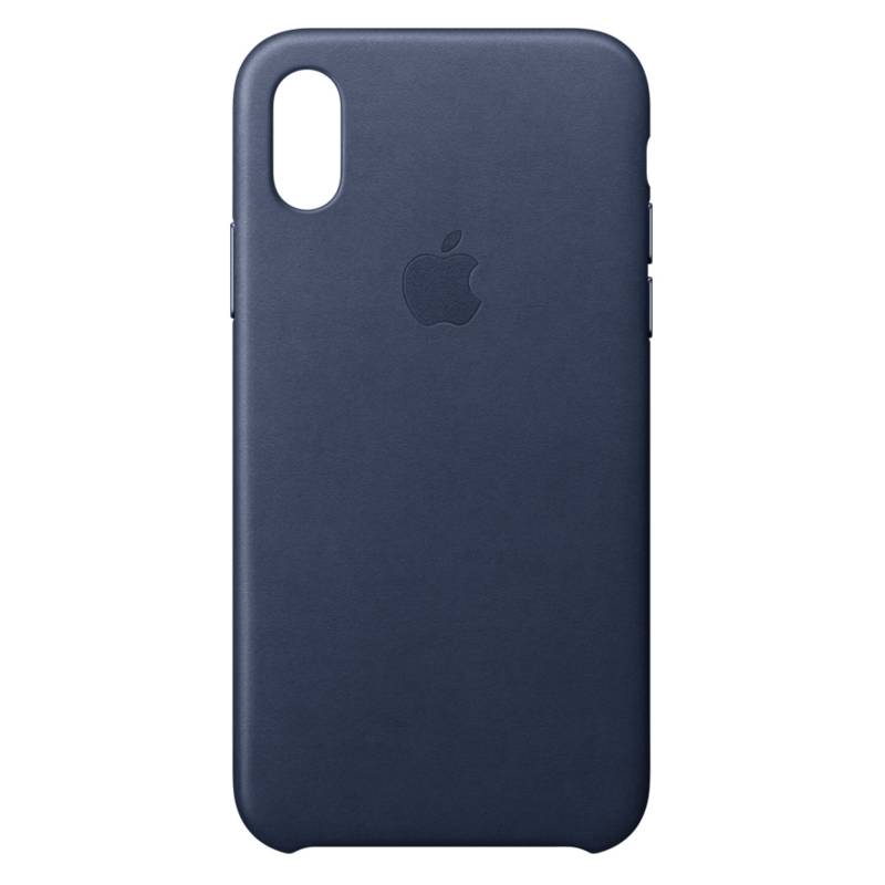 APPLE - Iphone X Leather Case Midnight Blu