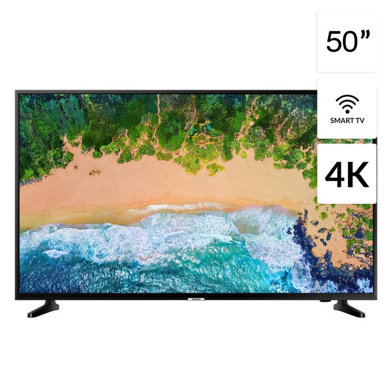 SAMSUNG - Televisor 50" 4K Ultra HD Smart TV UN50NU7090
