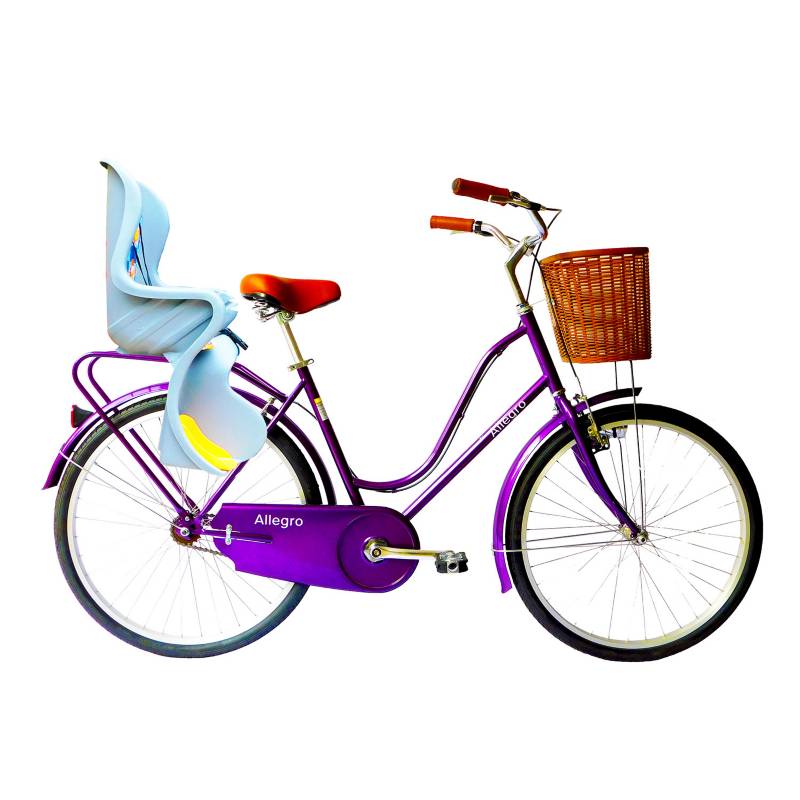 ALLEGRO - Bicicleta de Paseo Morada