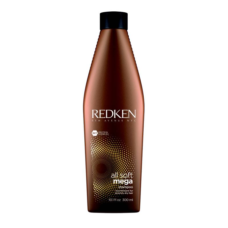 REDKEN - Shampoo All Soft Mega Cabello Severamente Seco y Quebradizo Redken