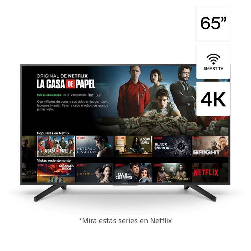 SONY - Televisor 65" 4K Ultra HD Smart TV X735F