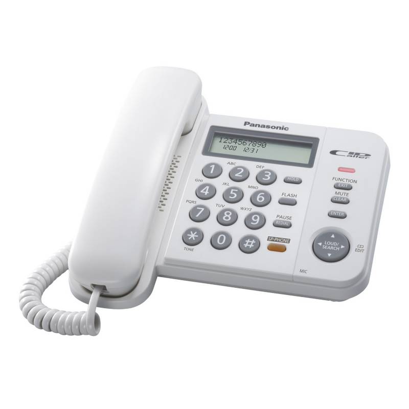 PANASONIC - Teléfono Alámbrico KX-TS580LXW