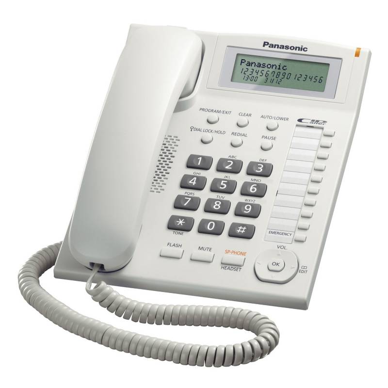 PANASONIC - Teléfono Alámbrico KX-TS880LXW