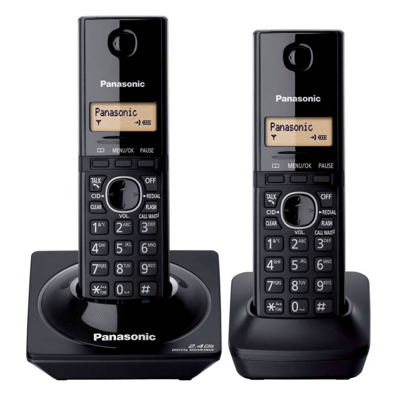 PANASONIC - Teléfono Inalámbrico KX-TG3452LCB