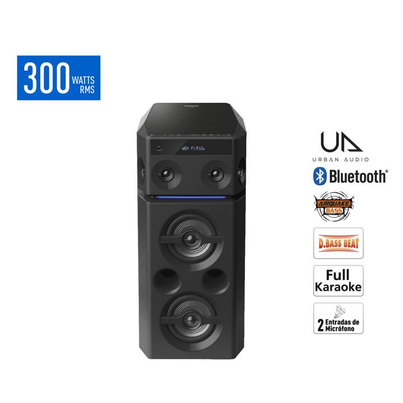 PANASONIC - Minicomponente SC-UA30 Bluetooth Negro