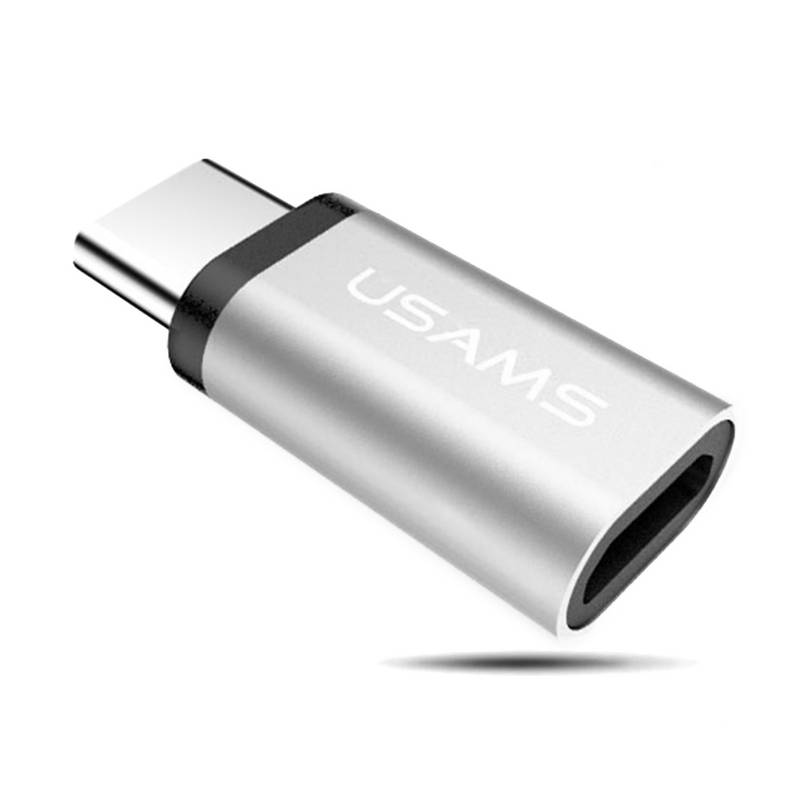USAMS - Usams Adaptador Metal Type-C a Micro Us-Sj021