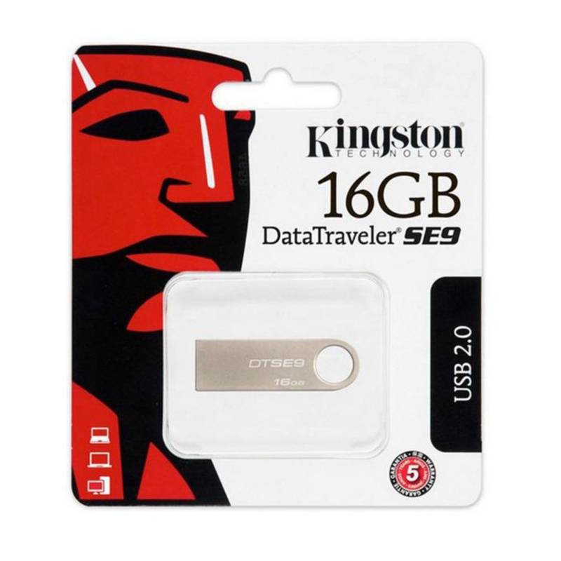 KINGSTON - Memoria USB Kingston 16GB DataTraveler SE9H