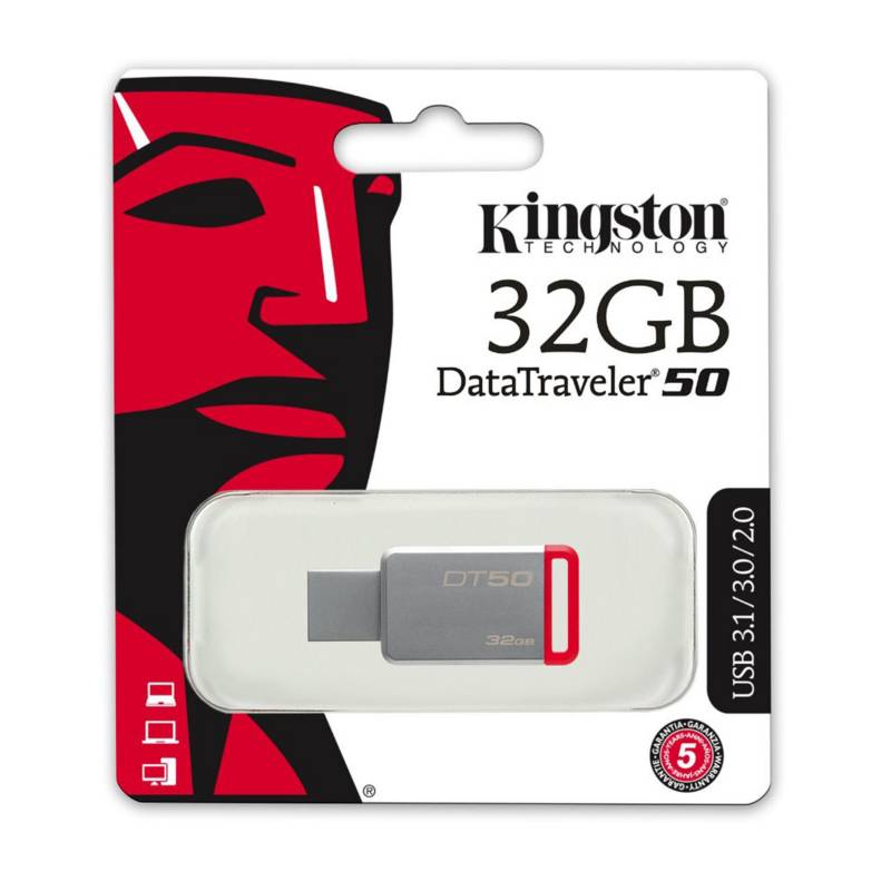 KINGSTON - Memoria USB Kingston 32GB DataTraveler 50