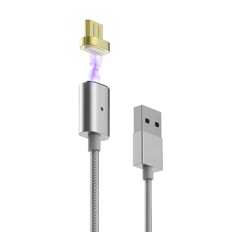 Cable USB MagnÃ©tico Android Silver