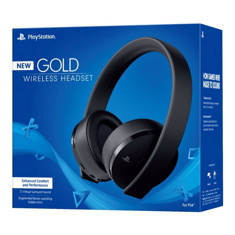 SONY - Gold wireless headset PS4
