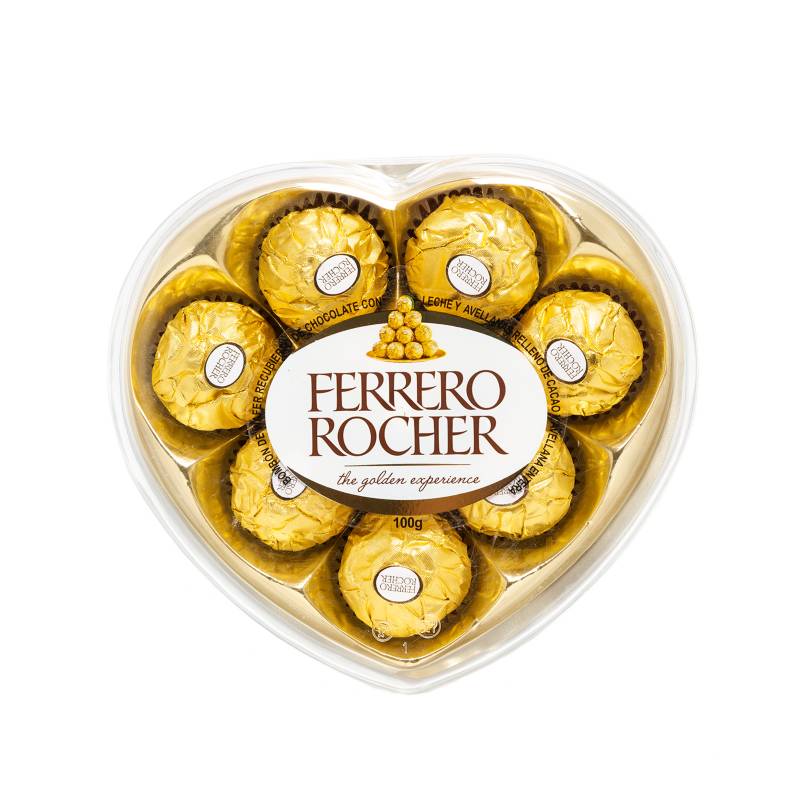 FERRERO ROCHER - Chocolates Ferrero Rocher T8 - Corazón