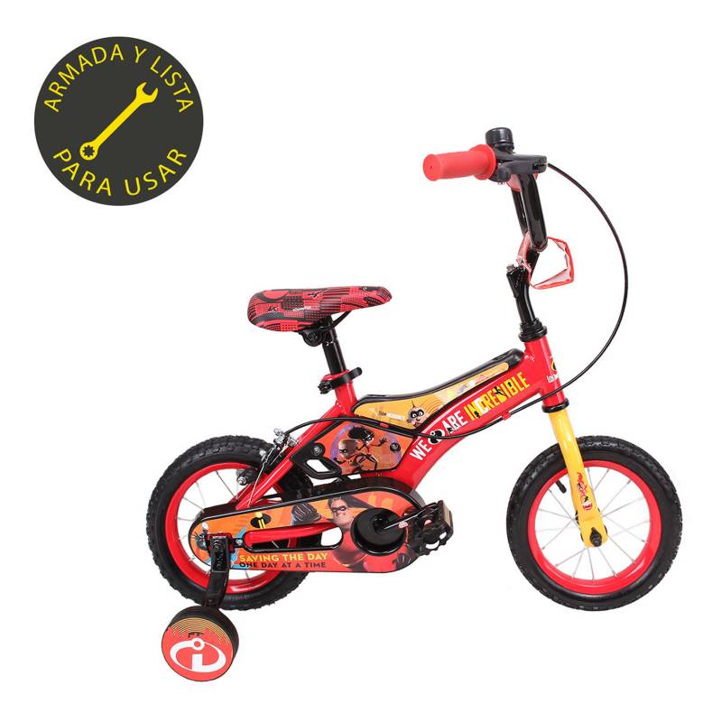 BEST - Bicicleta Increíbles Aro 12" Rojo