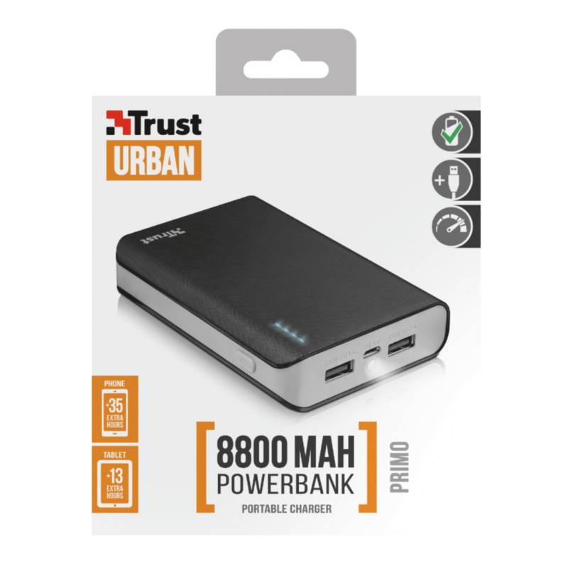 TRUST - Powerbank Universal 8800